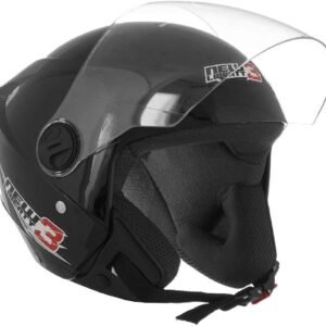 Capacete Aberto Pro Tork New Liberty 3 Solid Preto - Tamanho 58