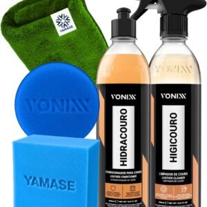 Kit Limpeza e Hidratação de Couro Hidracouro e Higicouro Vonixx