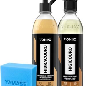 Kit Vonixx Higicouro e Hidracouro para Couro Automotivo 500ml