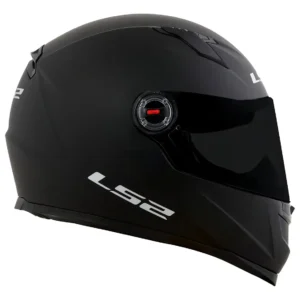 Capacete Ls2 Ff358 Classic Monocolor Preto Fosco Liso
