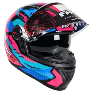 Capacete Fechado Fw3 Gtx Fox Masculino Feminino + Narigueira