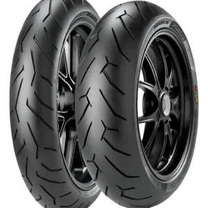 pneu Pirelli 2 140/70r17 66h 110/70r17 54h diablo rosso 2