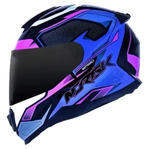 Capacete Norisk Razor SpeedMax Roxo Com Rosa Tamanho do capacete 58