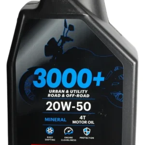 Óleo Lubrificante Motul 3000+ 20w50 Motos 1 Litro