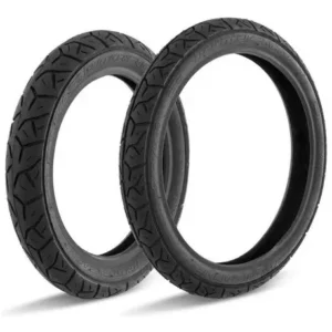 Pneus Pro Tork Motos Biz 100/110/125 Pop 100/110 Modelo 80/100-14 e 2.50-17