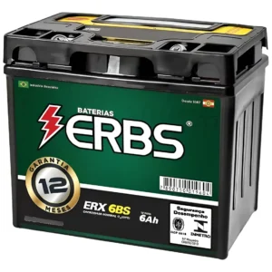 Bateria Moto Erbs Erx-6bs Biz 125es Titan 150 Mix Factor 125