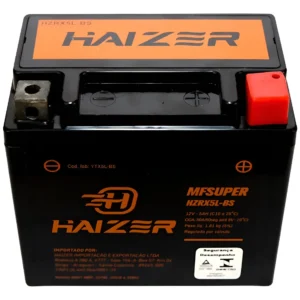 Bateria Moto Haizer 5ah Fan Titan Yamaha Biz 1 Ano Garantia